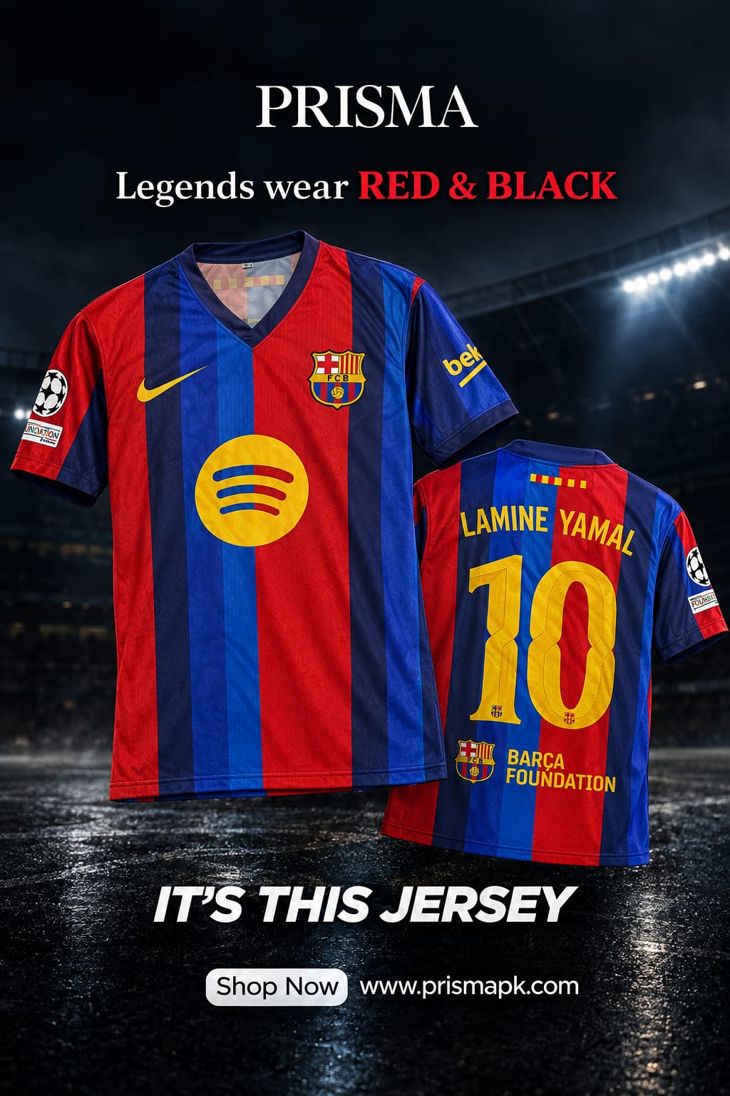 Barcelona home 26/27