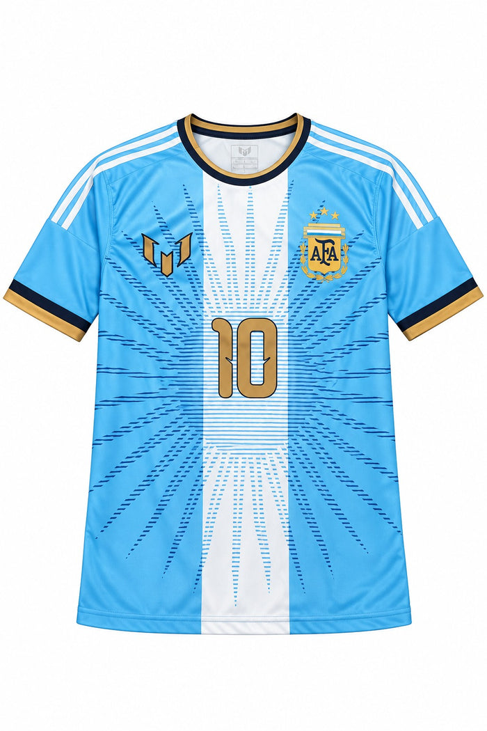 Argentina Light Blue Messi 10 Jersey (Regular)
