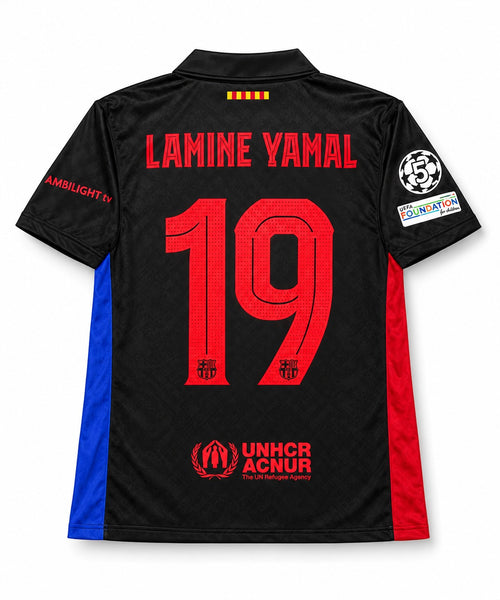 Barcelona Away Black 24/25 Jersey (Regular)