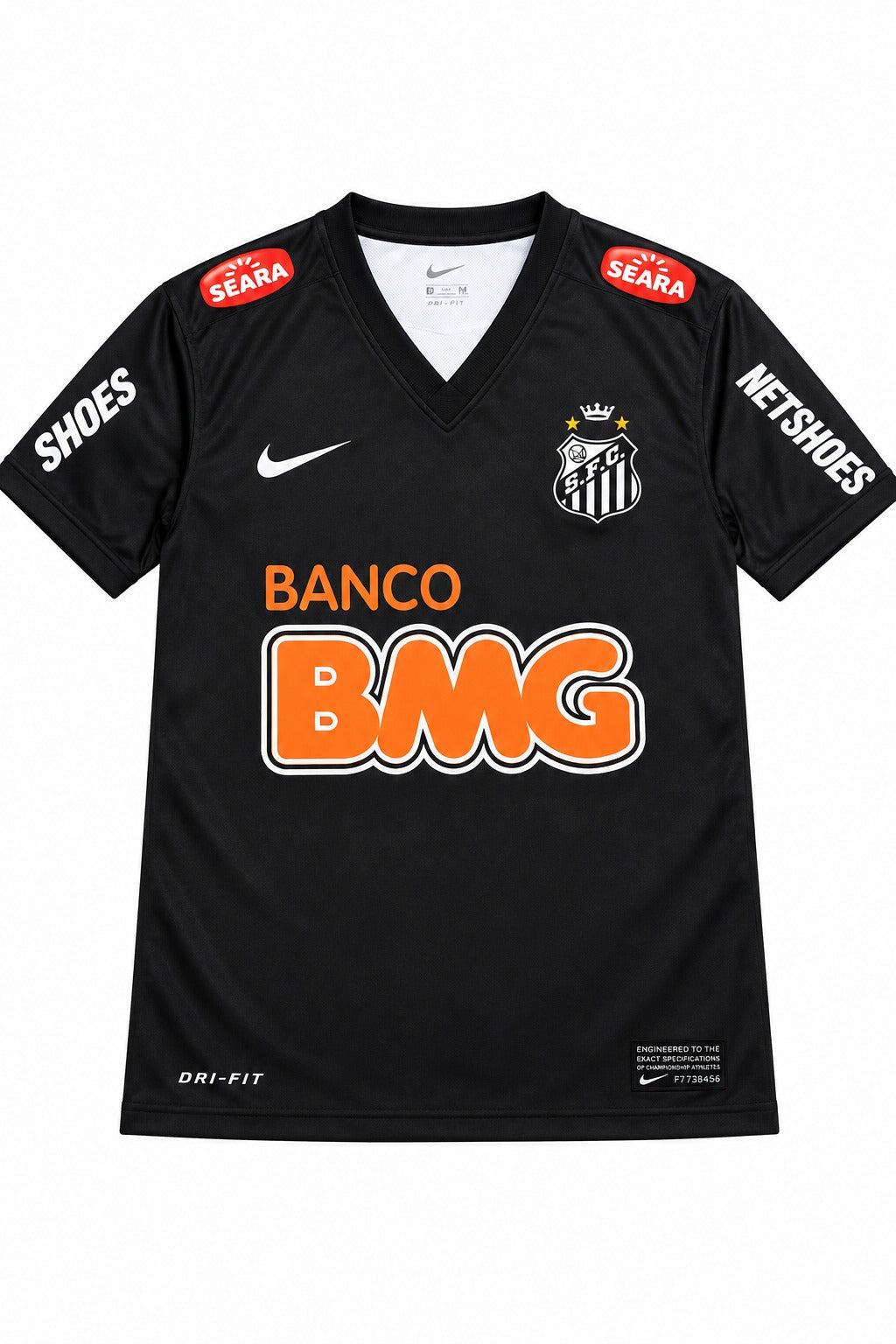 Neymar Black Away Jersey (Regular)