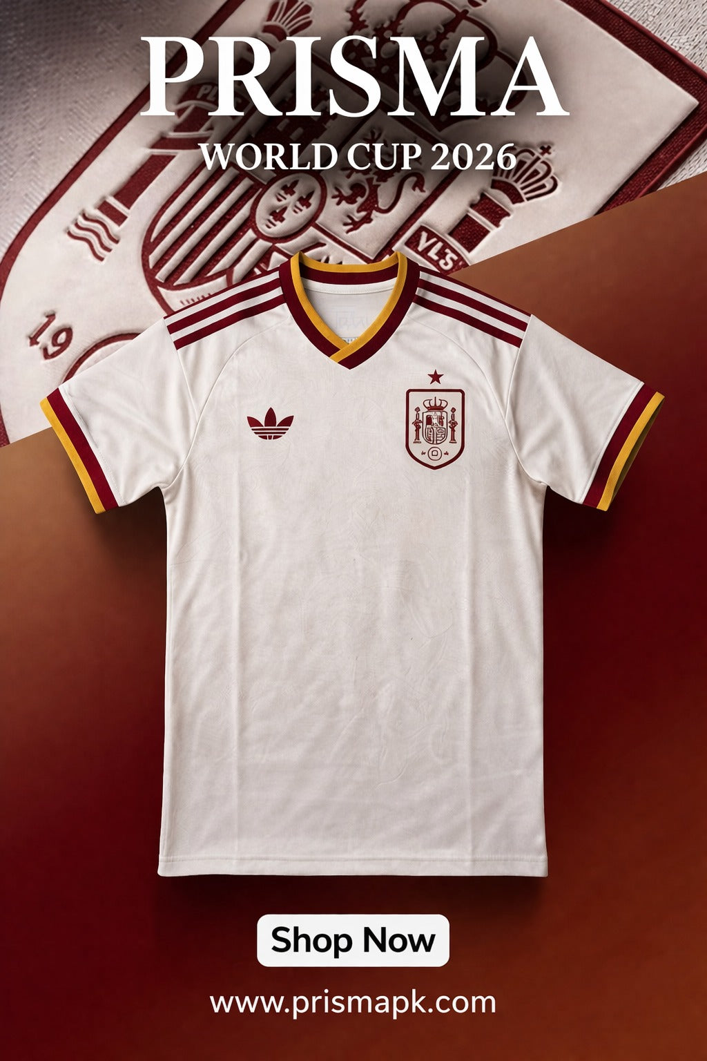 Spain Away Jersey (Regular)