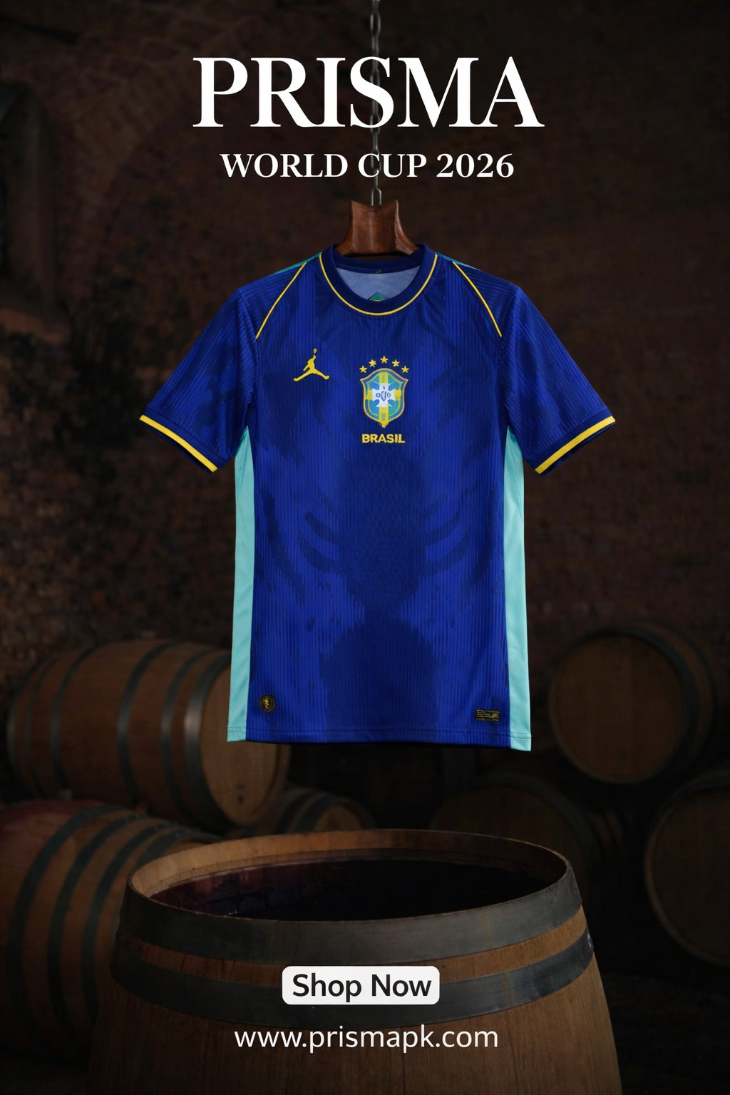 Brazil Away Jersey 2026 (Regular)