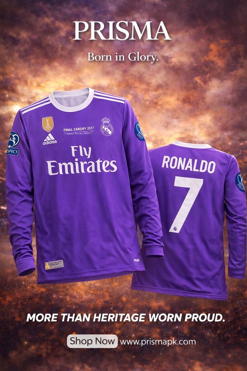 Real Madrid 2017 Ronaldo 7 Jersey (Regular)