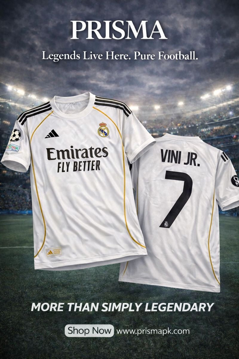 Real Madrid Home 25/26 Jersey (Regular)