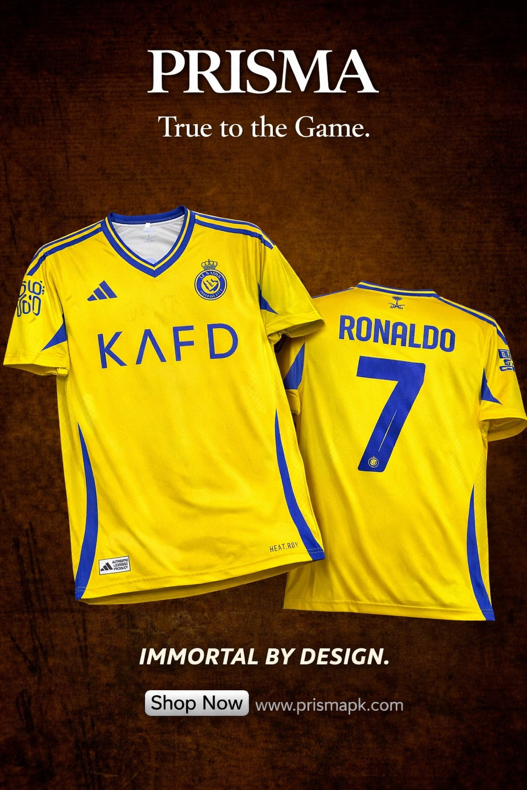 Al Nassr Home Jersey 24/25 Ronaldo 7 (Regular)