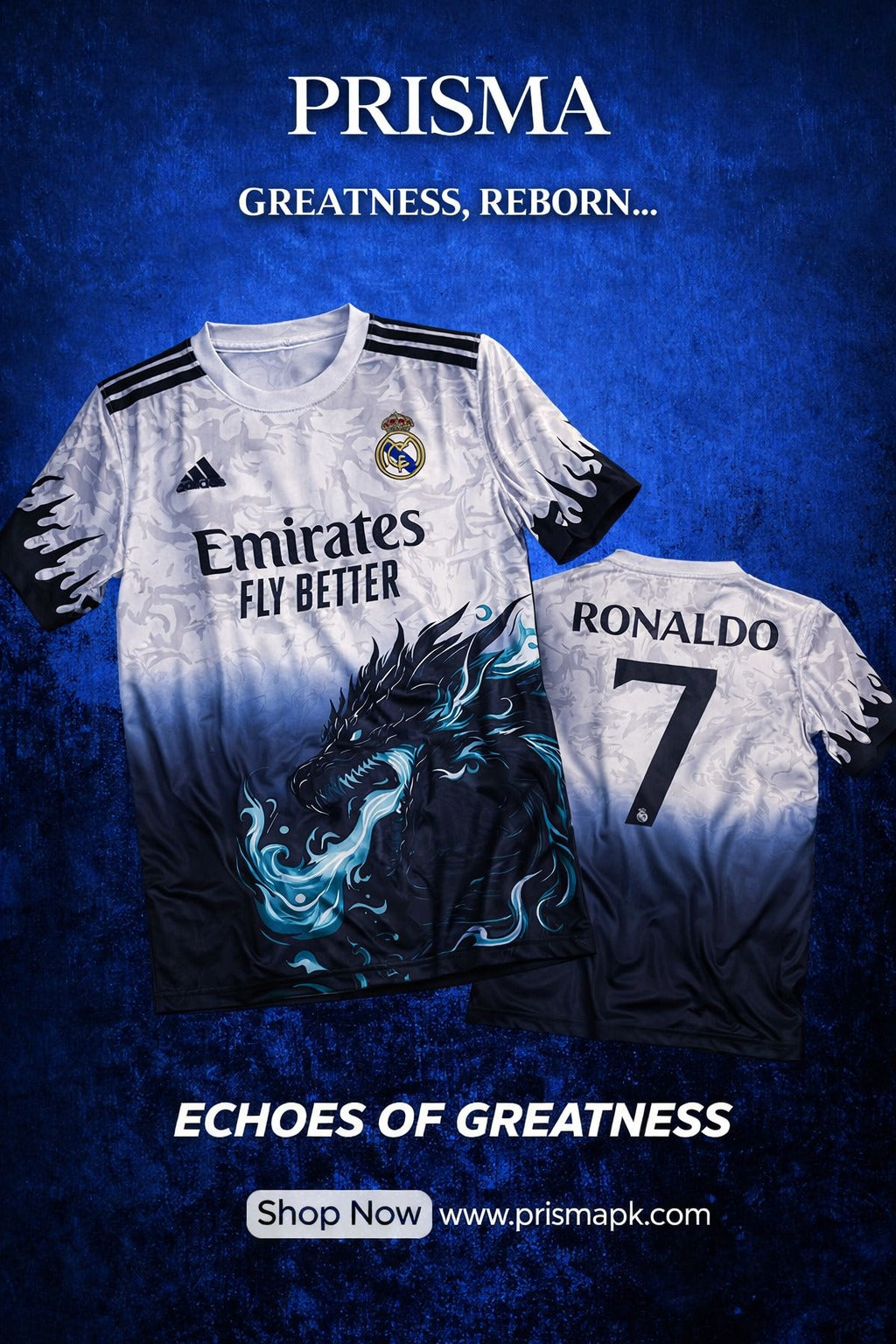 Real Madrid Limited Edition Dragon Jersey (Regular)