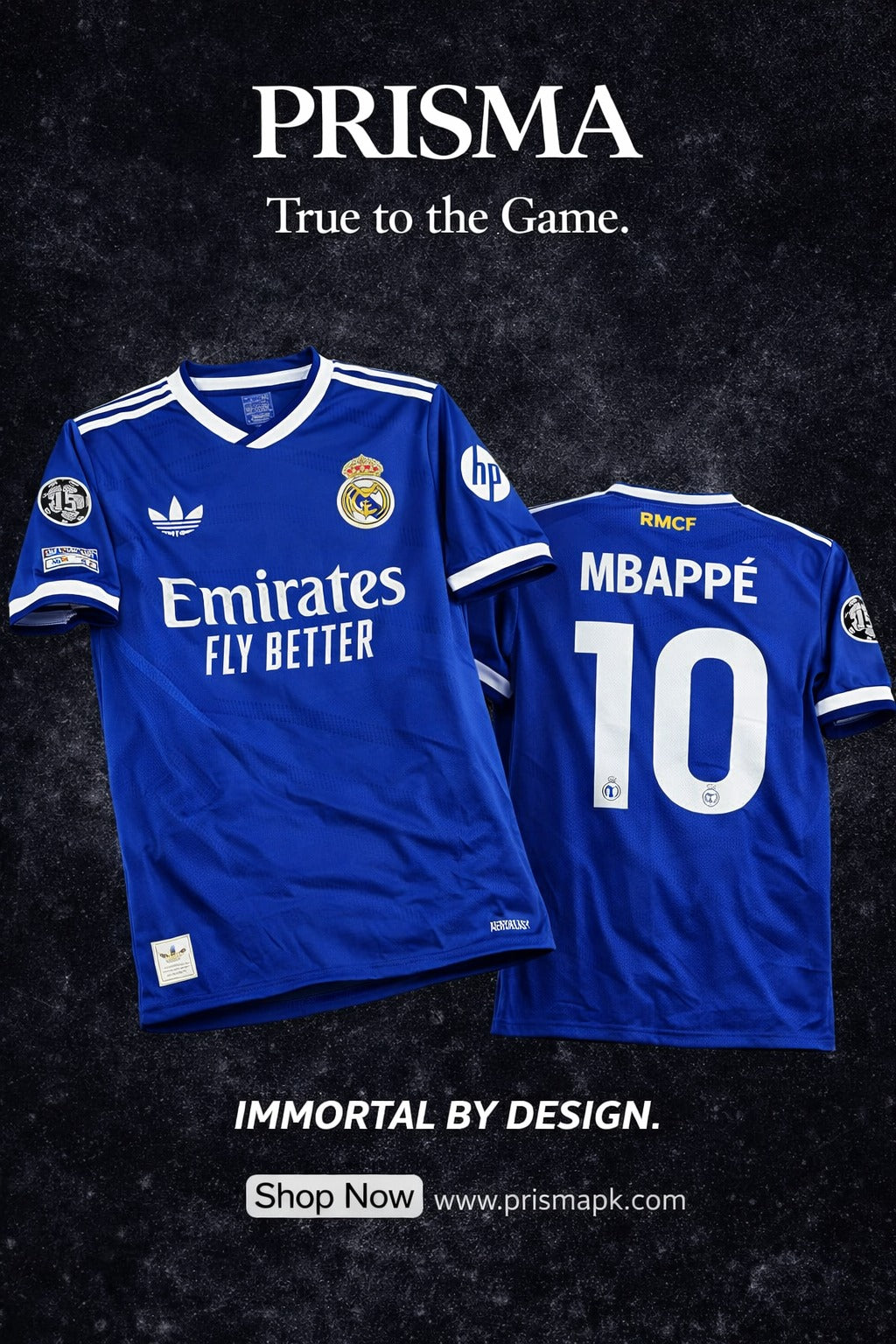 Real Madrid Blue Third Away Jersey (Regular)