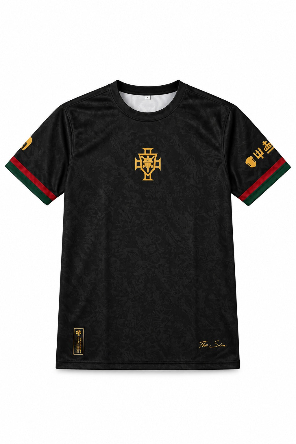 Ronaldo GOAT Black Limited Edition Jersey (Regular)
