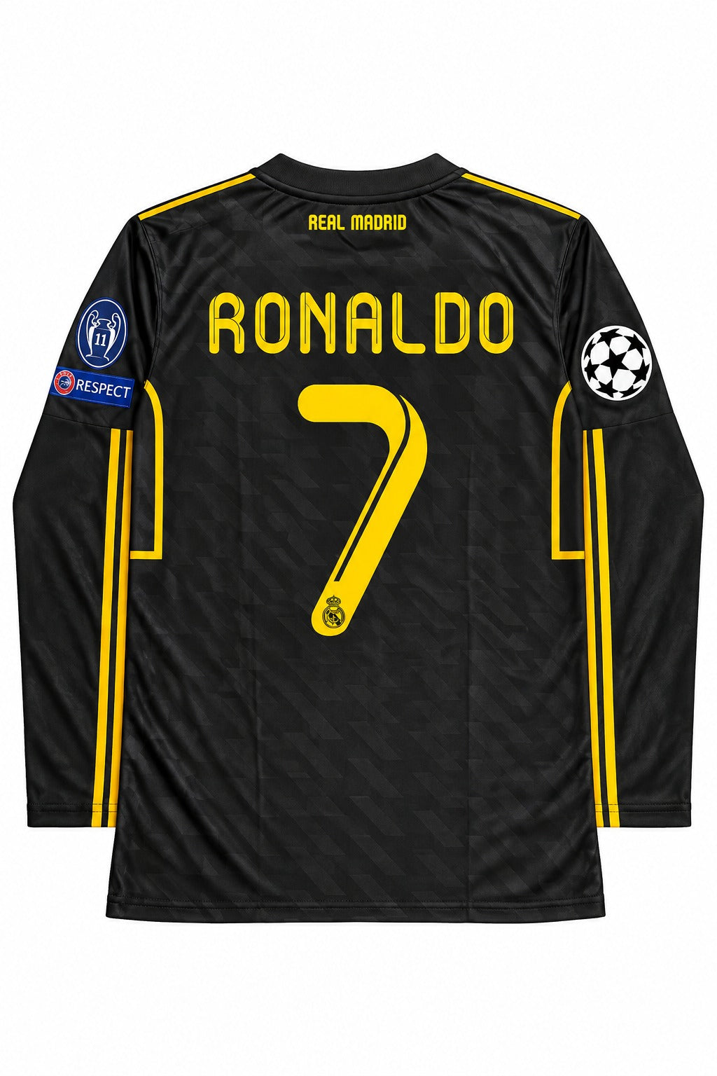 Ronaldo Real Madrid Black Jersey (Regular)